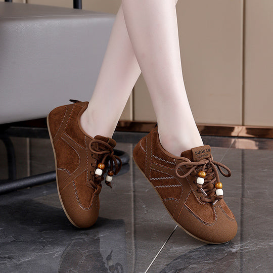 Damen Freizeit Sneakers mit weichem Obermaterial und bequemer Innensohle EB