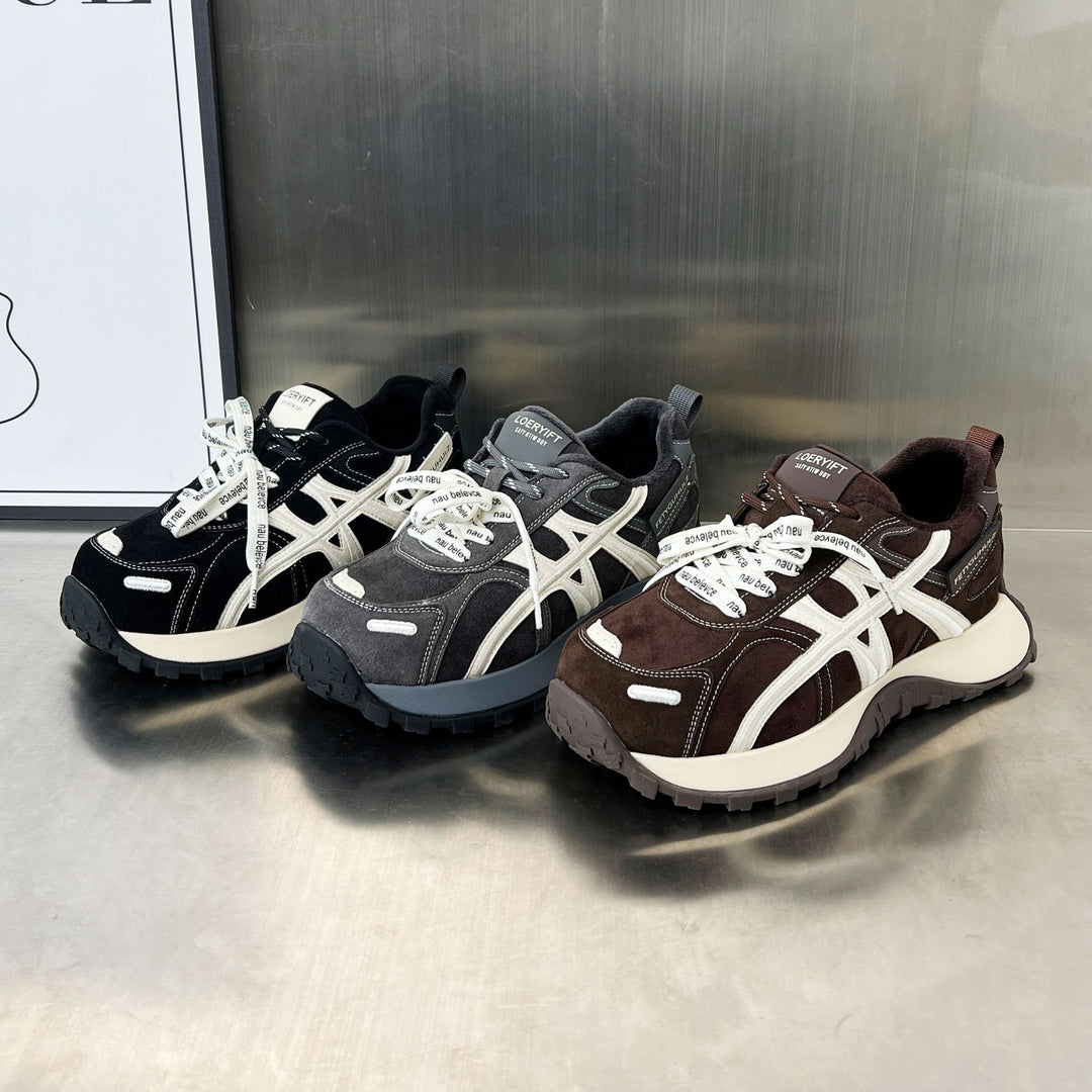 Damen Sportliche Trail-Sneakers mit rutschfester Sohle und atmungsaktivem Obermaterial EB