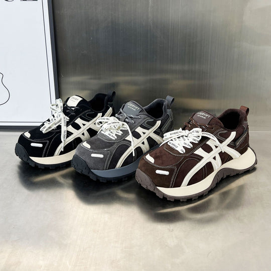 Damen Sportliche Trail-Sneakers mit rutschfester Sohle und atmungsaktivem Obermaterial EB
