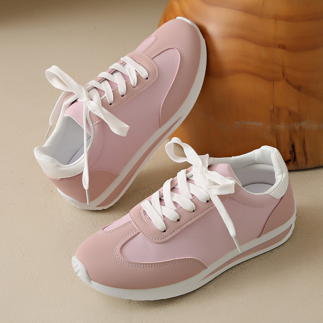Damen Sportliche Sneaker mit atmungsaktivem Obermaterial und dämpfender Sohle EB