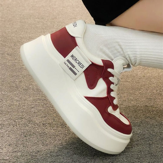 Damen Sneaker mit vielseitigem Plateau und atmungsaktivem Obermaterial EB