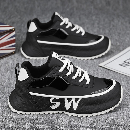 Damen Sportliche Sneaker mit vielseitigem Design und dämpfender Sohle EB