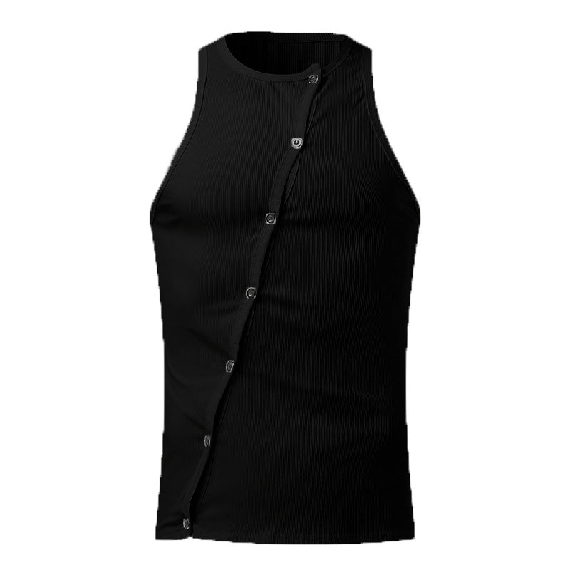Damen sportliches ärmelloses Tanktop mit innovativem Schnürdesign EB