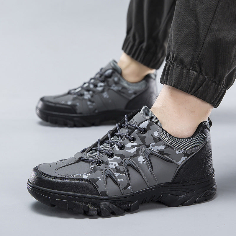Herren Fitness Sneaker mit atmungsaktiver Mesh-Oberfläche und stoßdämpfender Sohle EB