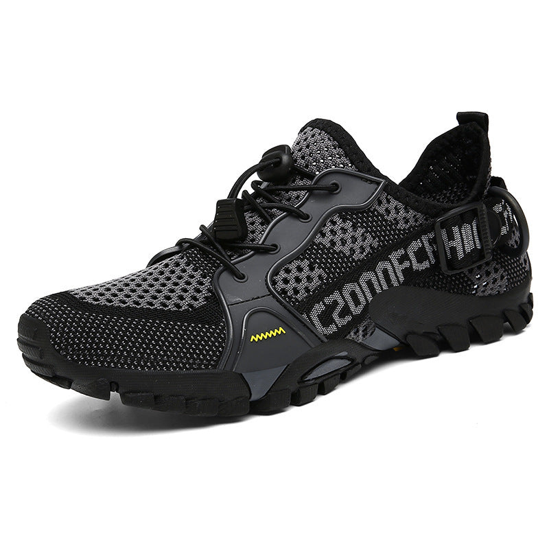 Damen Leichte und flexible Outdoor-Sneaker mit atmungsaktivem Mesh-EB