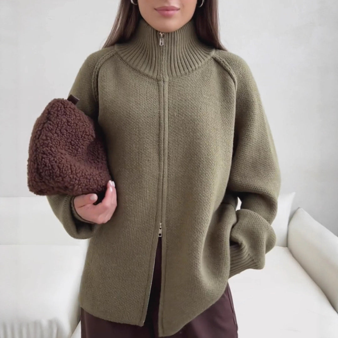 Damen modischer Strickpullover EB