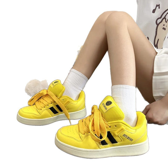 Damen Sportliche Sneakers mit atmungsaktiver Mesh-Struktur und lässigem Design EB