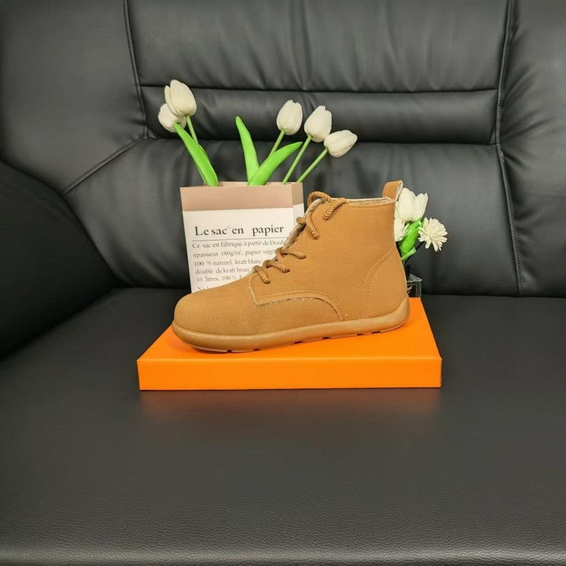 Damen Trendige Schnür-Stiefeletten im lässigen Design EB