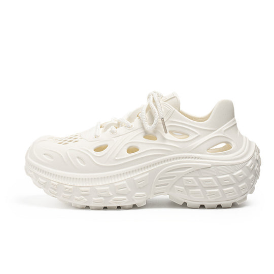 Damen Sportliche Lauf-Sneaker mit rutschfester Sohle und atmungsaktiven Einsätzen EB