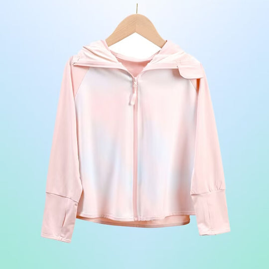 Damen Sportliche UV-Schutzjacke mit Kapuze EB