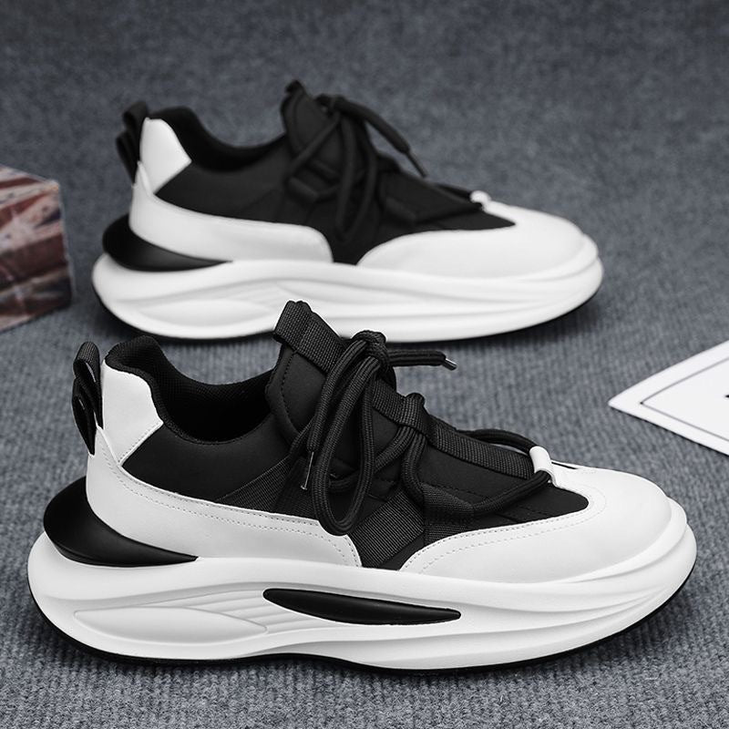 Damen Sportliche Sneakers mit atmungsaktivem Obermaterial und robustem Sohlenprofil EB