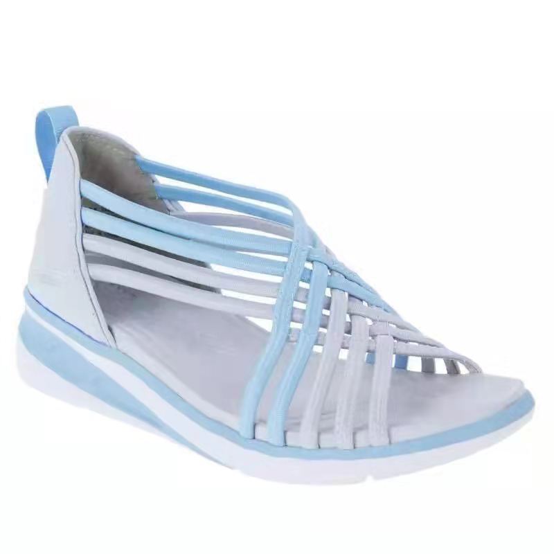 Damen Sportliche Freizeitsandalen mit atmungsaktivem Obermaterial und rutschfester Sohle EB