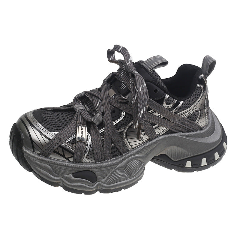 Damen Sportliche Sneaker mit atmungsaktivem Obermaterial und dämpfender Sohle EB