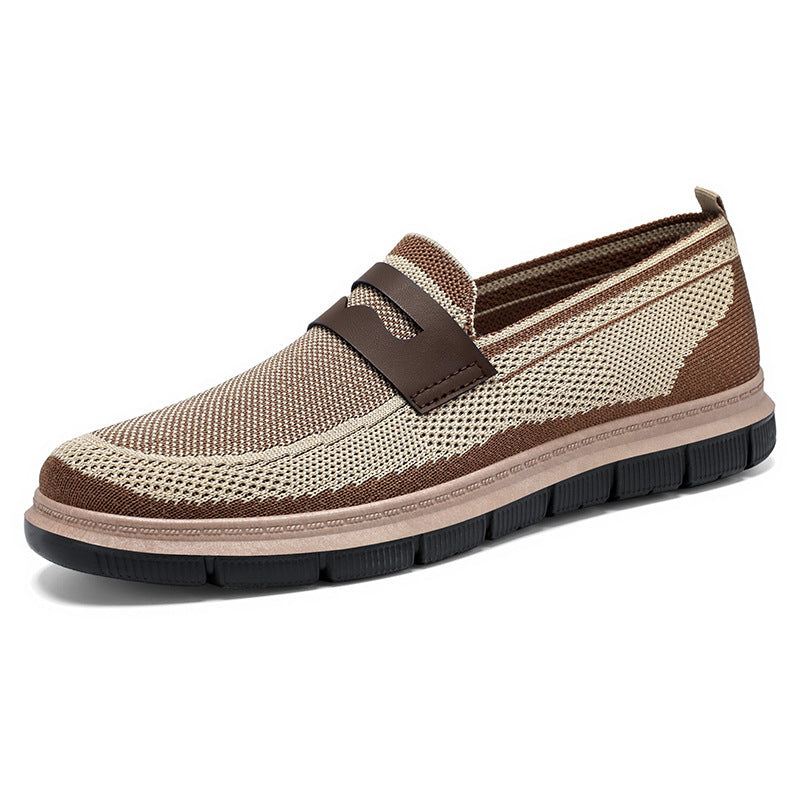 Damen Komfortable und atmungsaktive Slip-On Schuhe mit flexibler Sohle EB