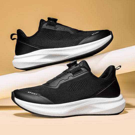 Damen Sportliche Schnür-Sneaker mit atmungsaktivem Mesh und leichtem Dämpfungssystem EB