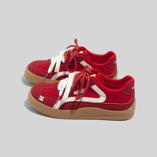 Damen Sportliche Sneakers mit innovativer Schnürtechnologie und rutschfester Sohle EB