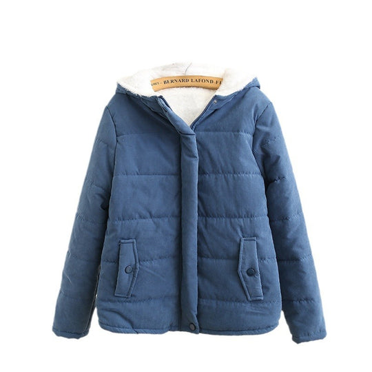 Damen gesteppte Übergangsjacke mit kuscheligem Fleece-Innenfutter und praktischen Taschen EB