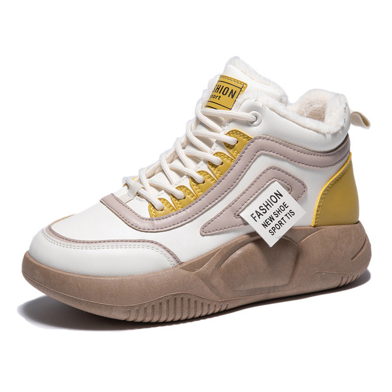 Damen Winter Sneaker mit warmem Innenfutter und rutschfester Sohle EB