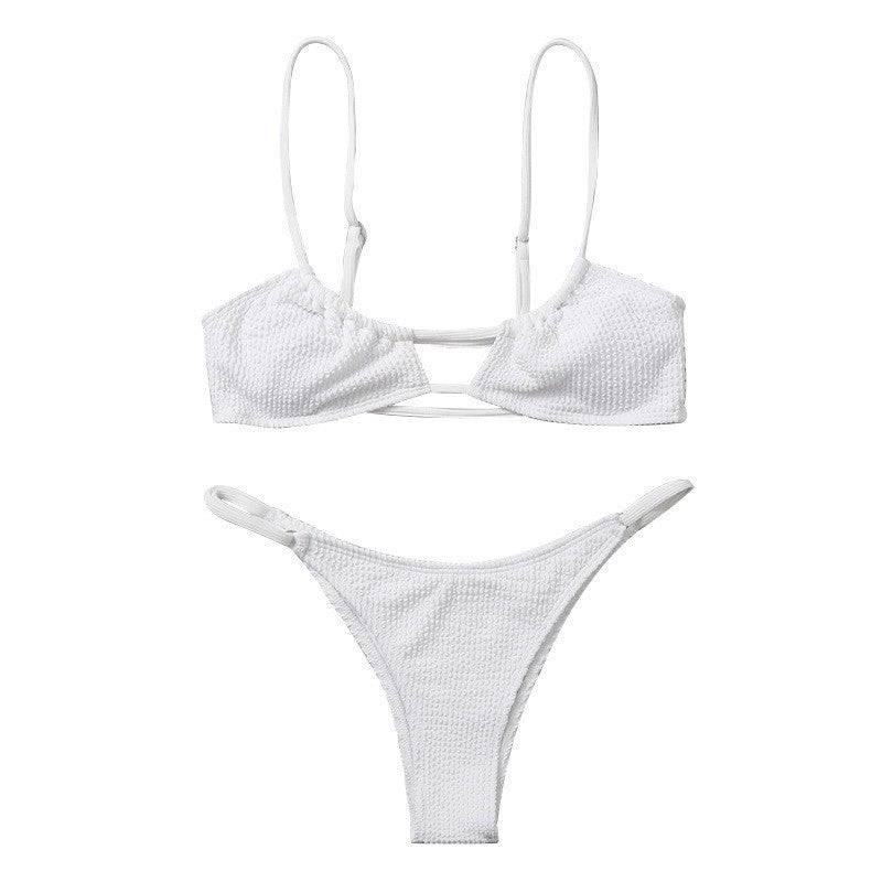 Damen Triangel-Bikini-Set mit raffiniertem Schnitt EB