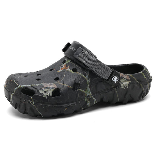 Damen Leichte Sport Clogs mit verstellbarem Riemen EB