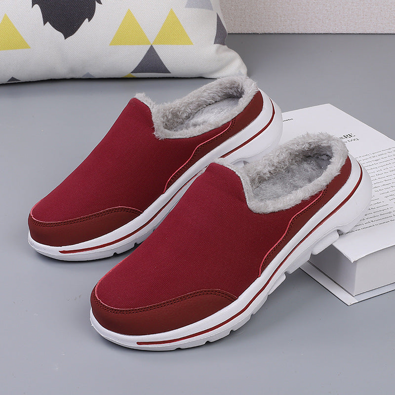 Damen Komfortable und warme Clogs mit rutschfester Sohle EB