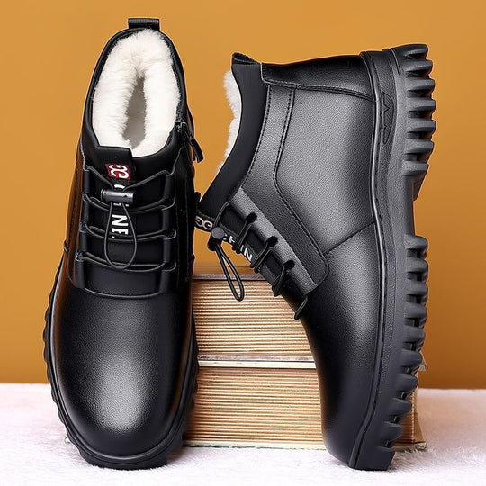 Damen Stiefelette mit warmem Innenfutter und rutschfester Sohle EB