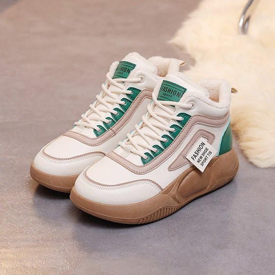 Damen Winter Sneaker mit warmem Innenfutter und rutschfester Sohle EB