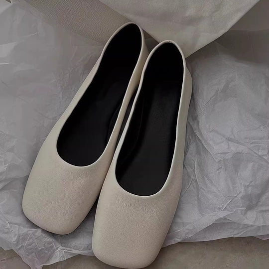 Damen Ballerinas mit glanzvoller Oberfläche und bequemer Innensohle EB