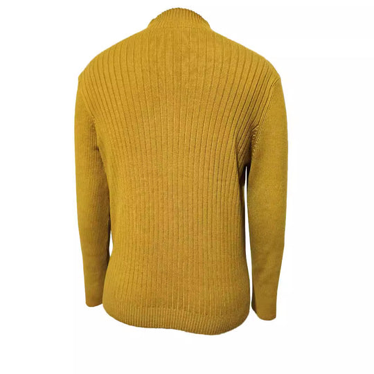 Damen eleganter Rollkragenpullover mit feiner Rippstruktur und modernem Design EB