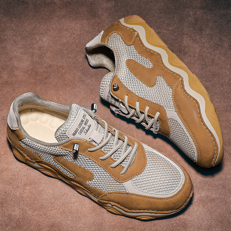 Herren Atmungsaktive Freizeit-Laufschuhe mit gepolsterter Sohle EB