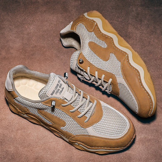 Herren Atmungsaktive Freizeit-Laufschuhe mit gepolsterter Sohle EB