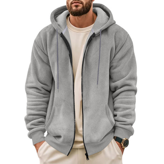 Herren Kapuzenpullover mit innovativem Material und praktischen Taschen EB