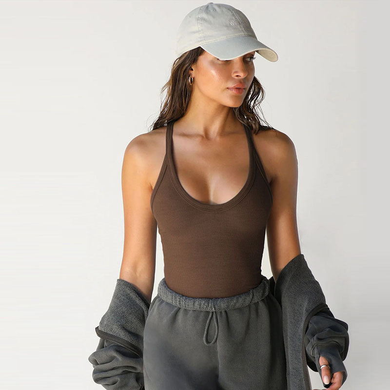 Damen Sportliches Stretch-Top mit schlanker Passform EB