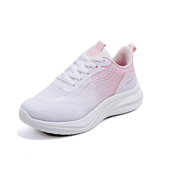 Damen Luxus Lauf-Sneakers mit atmungsaktiver Netzstruktur und bequemer Dämpfung EB
