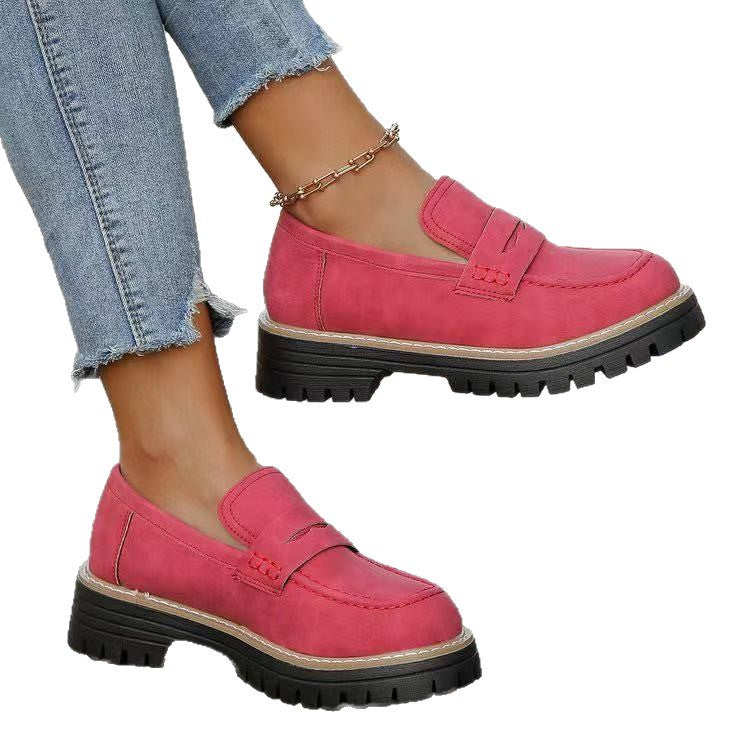 Damen bequeme und stylische Mokassins mit rutschfester Sohle EB