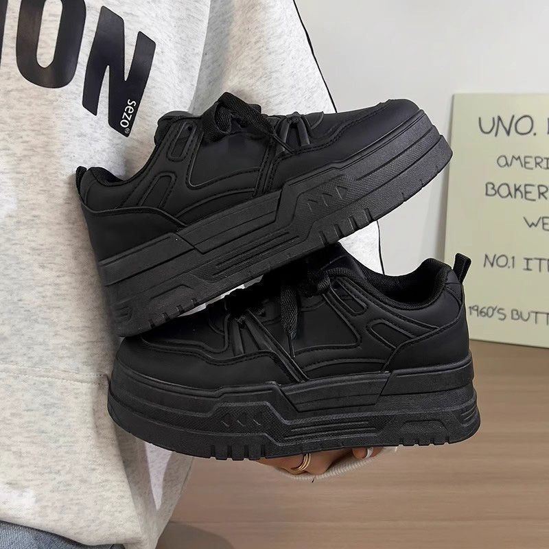 Damen Bequeme Sneakers mit rutschfester Sohle und Warmfutter EB