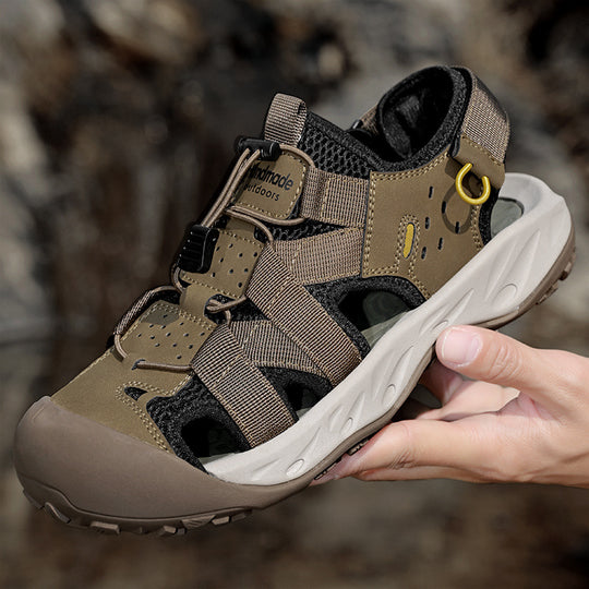 Damen Outdoor-Sandalen mit verstellbarem Riemen und rutschfester Sohle EB