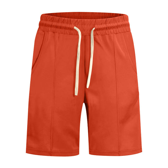 Herren nan kurze Freizeithose aus Baumwollmischung mit elastischem Bund und Kordelzug EB