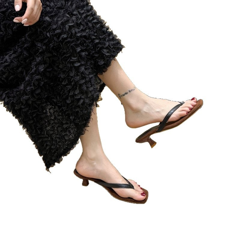 Damen Riemensandaletten mit elegantem Querriemen-Design EB