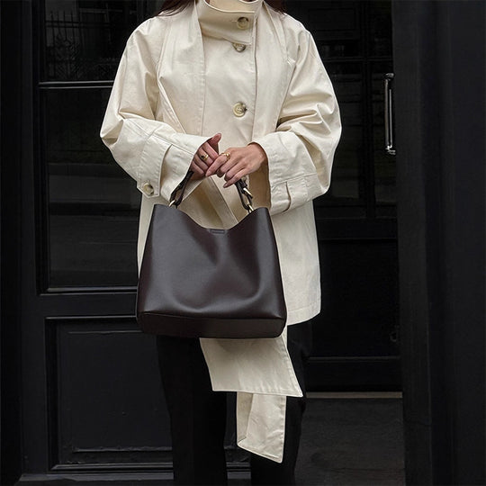 Damen oversized Cabanjacke mit praktischen Knöpfen und modernem Stehkragen EB