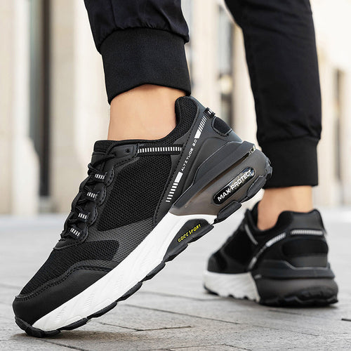Damen komfortable und atmungsaktive Laufschuhe mit stoßdämpfender Sohle EB