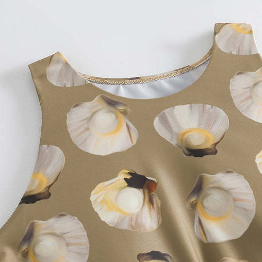 Damen Crop-Top mit modischem Knoten-Design EB
