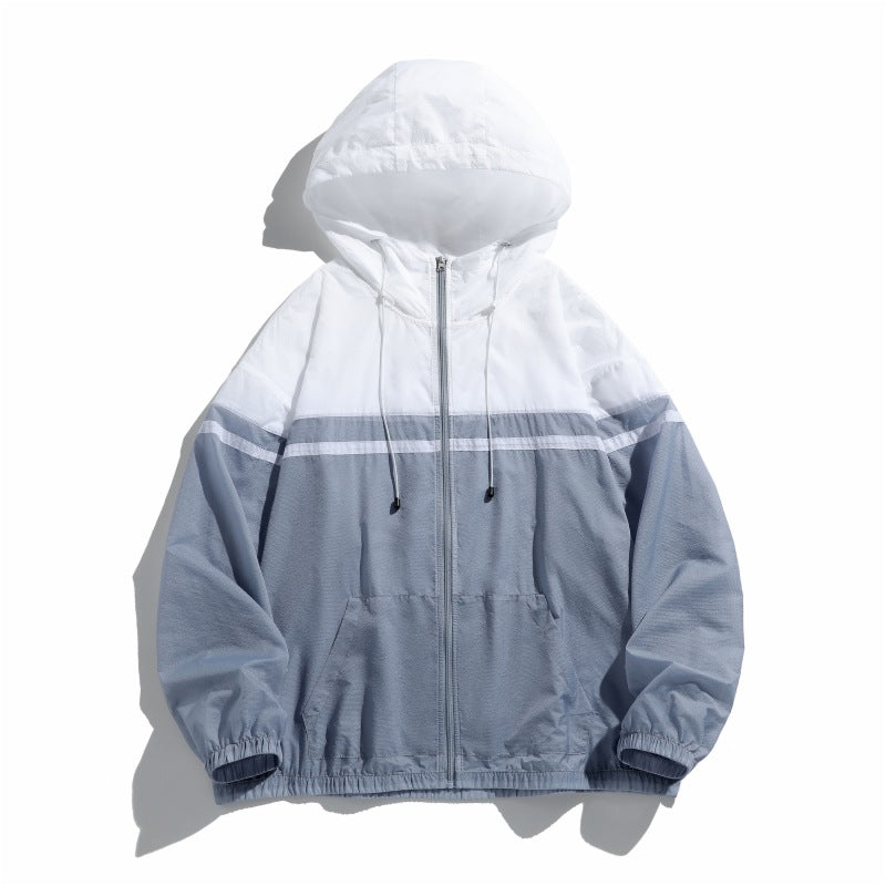 Damen funktionale Übergangsjacke mit verstellbarer Kapuze und atmungsaktiven Einsätzen EB