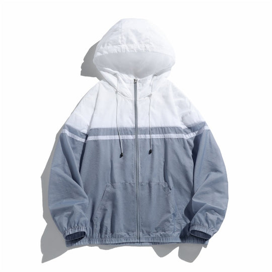 Damen funktionale Übergangsjacke mit verstellbarer Kapuze und atmungsaktiven Einsätzen EB