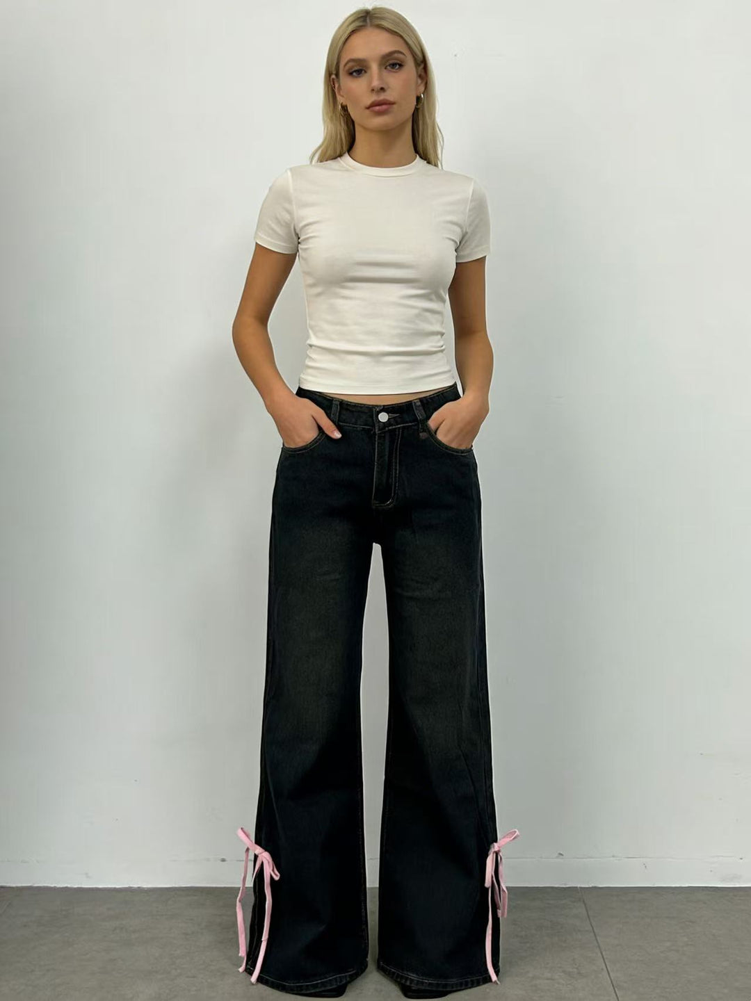 Damen Hochwertige vielseitige Jeanshose EB
