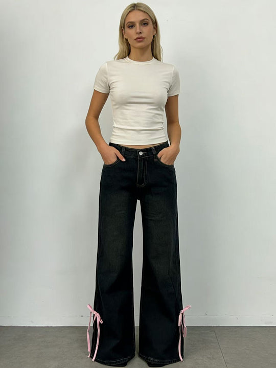 Damen Hochwertige vielseitige Jeanshose EB