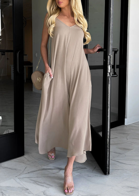 Damen Sommerliches Maxi Kleid EB