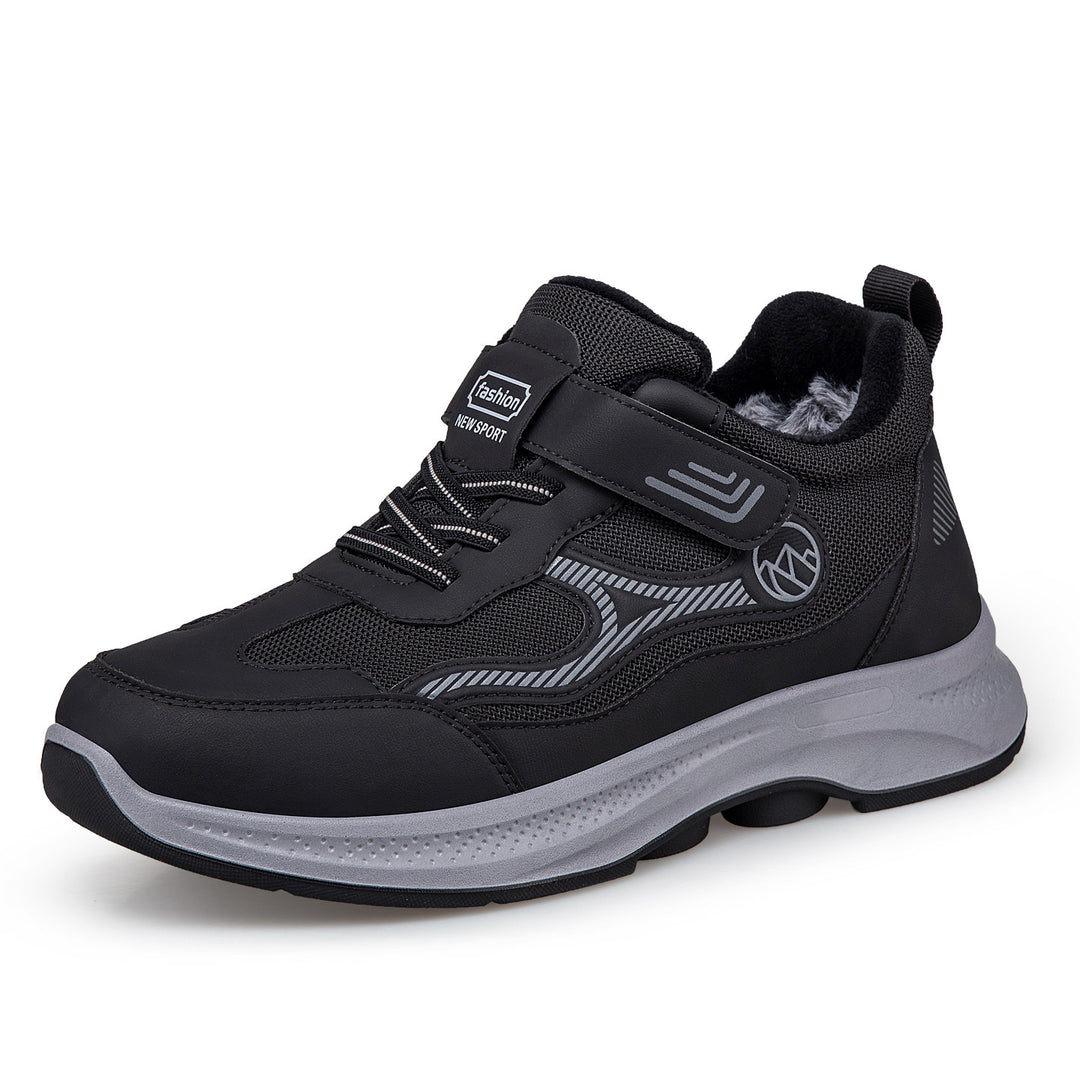 Damen Sportliche Schnür-Sneaker mit integrierter Wärmeisolierung und rutschfester Sohle EB