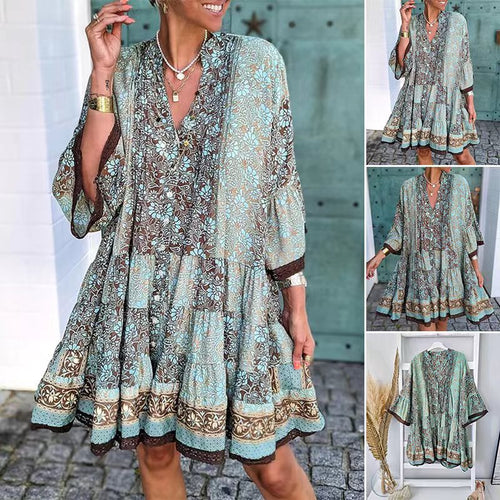 Damen Maxikleid Heidi-Mode
