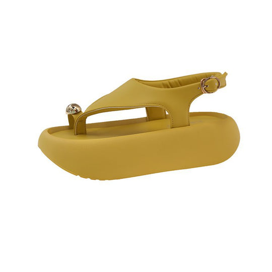 Damen modische Sling-Sandalen mit flexibler Sohle und elegantem Riemchen EB